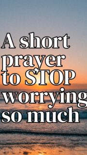 Worry can feel overwhelming, but we don't have to carry it alone. Jesus invites us to cast our anxieties on Him, because He cares for us. 
Let this short prayer be a simple moment to hand your worries over to Him and receive His peace in return.
Follow @thedailybiblemessage to join our Christian community!