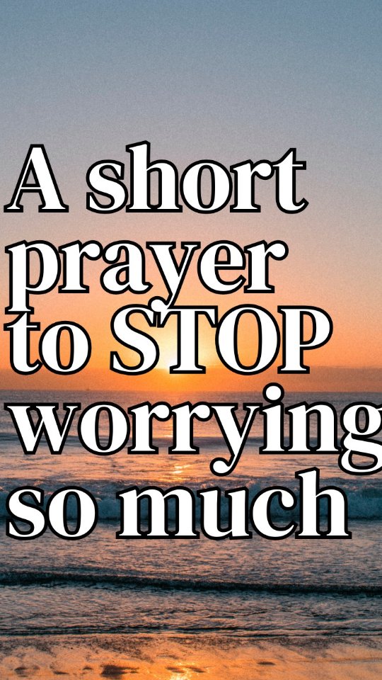 Worry can feel overwhelming, but we don't have to carry it alone. Jesus invites us to cast our anxieties on Him, because He cares for us. 
Let this short prayer be a simple moment to hand your worries over to Him and receive His peace in return.
Follow @thedailybiblemessage to join our Christian community!